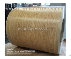 Wood Pattern Printed Aluminum Coils For Cladding