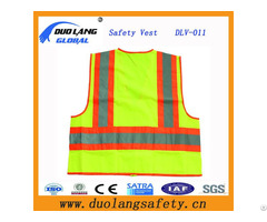 Reflective Safety Clothing Roadway Warning Vest