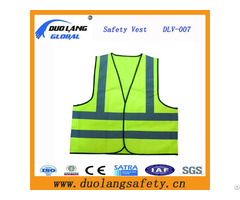 Polyester Warning Safety Reflective Vest