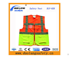 High Visible Reflective Safety Vest For Roadway