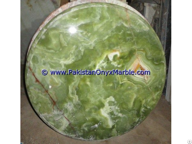 Dark Green Onyx Table Tops Collections