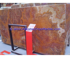 Free Sample For Most Popular Red Onyx Slabs
