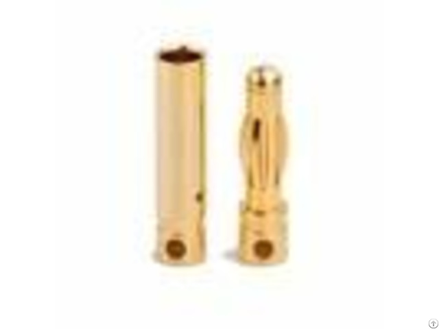 High Current 4 0mm Banana Plug And Socket 24k Gold Connector