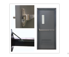 Ul Listed Commercial Steel Fire Door With Panic Bar