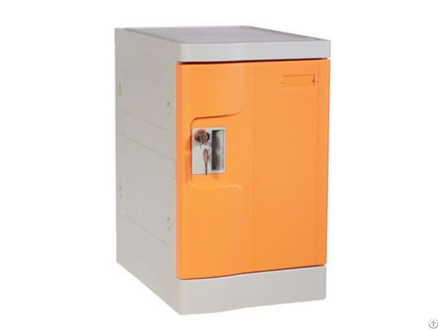 Orange Plastic Mini Lockers