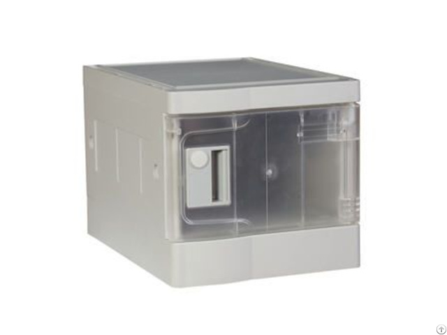 China Plastic Mini Lockers Transparent Color