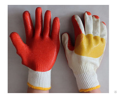 Rubber Safety Work Gloves