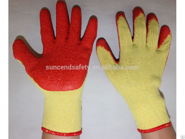 Latex Coated Construction Gloves