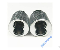 White Chrome Plating Brushed Metal Finish For All Lock Housings