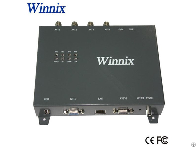 Winnix 902 928mhz 4 Ports Uhf Rfid Fixed Reader