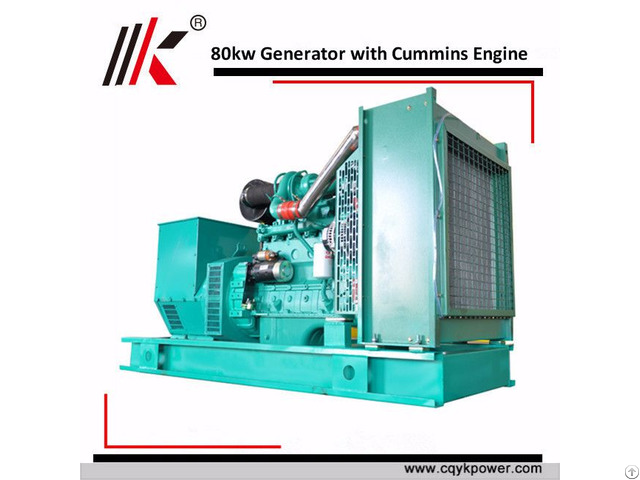 80kw Three Phase Cummins Diesel Generator Set For Wholesale