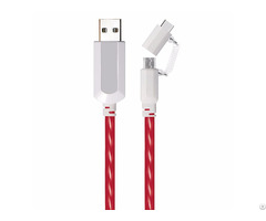 Type C To Micro Usb Flowing Flat Cable Ldf005