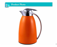 Classic Wonderful Color Painting Glass Inner Vacuum Coffee Jug Thermos Flask