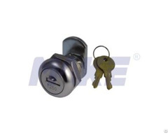Flat Key Cam Lock Zinc Alloy Shiny Chrome Nickel Plated