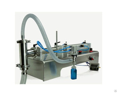 Semi Automatic Piston Filling Machine For Free Flowing Liquids