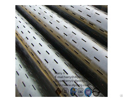 Stainless Steel Perforated Pipe Slotted Casing
