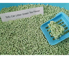 Biodegradable Tofu Cat Sand Green Tea Flavor