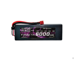 Hrb Lipo Battery 2s 7 4v 6000mah 120c Hard Case Akku Bateria For Rc Car Drone Helicopter