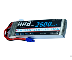 Hrb 7 4v 2600mah 30c Max 60c Lipo Battery For Rc Hubsan 4 Xis Quadcopter Helicopter