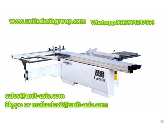 Ua2800 Sliding Table Panel Saw