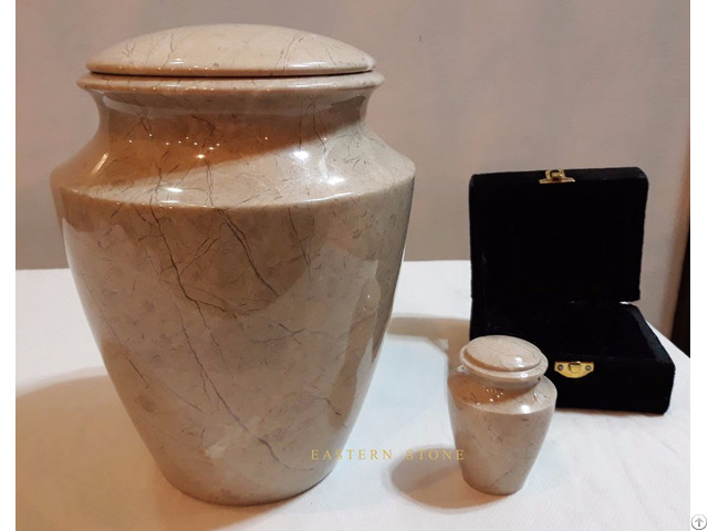 Natural Stone Pet Urns Ash Container Funeral Accessories