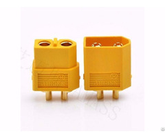 Female And Male Gold Plated Xt60 Connectors Panel