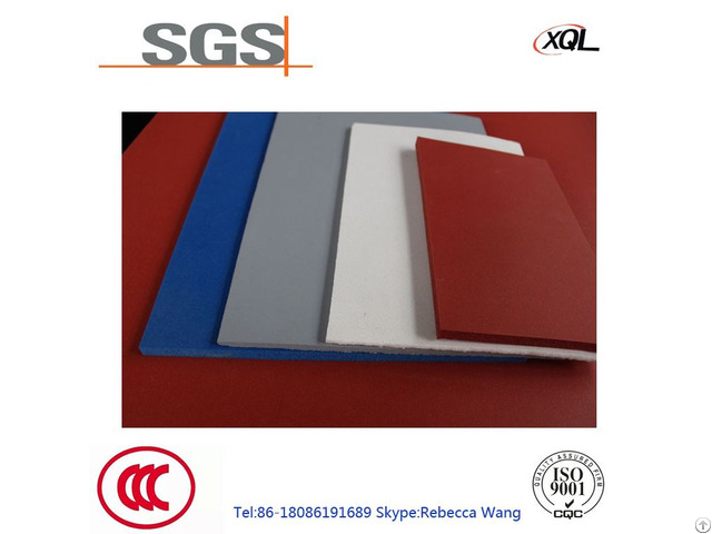 High Quality Molding Fire Retardant Silicone Foam Sheet