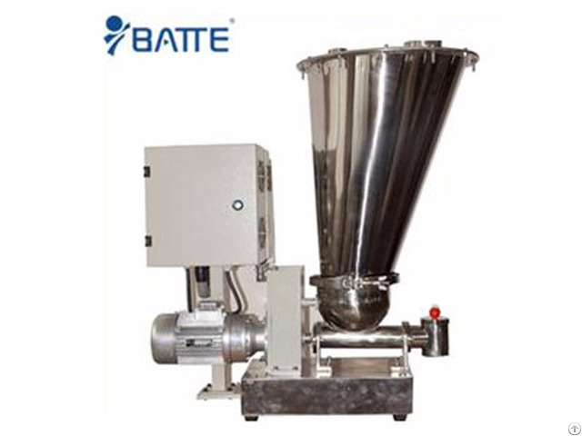 Batte Hot Sale Hopper Screw Feeder For Rubber Extruder Bat Mf Ss 38