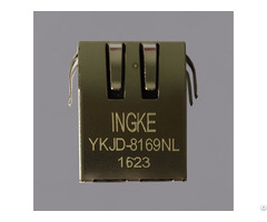 Ingke Ykjd 8169nl Cross B78477p1006a114 10 100 Base T Rj45 Jacks With Magnetics