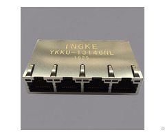 Ingke Ykku 13146nl 100 Percent Cross 0826 1x4t Gh F Rj45 Jacks With Integrated Magnetics