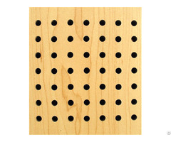 Mdf Board Sound Proofing Material Perforated Wooden Timber Acoustic Wall Panels