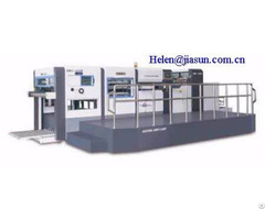 Automatic Die Cutting And Creasing Machine With Stripping Station