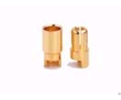 From Amass China R C Gold Plated 6 0mm Bullet Connectors