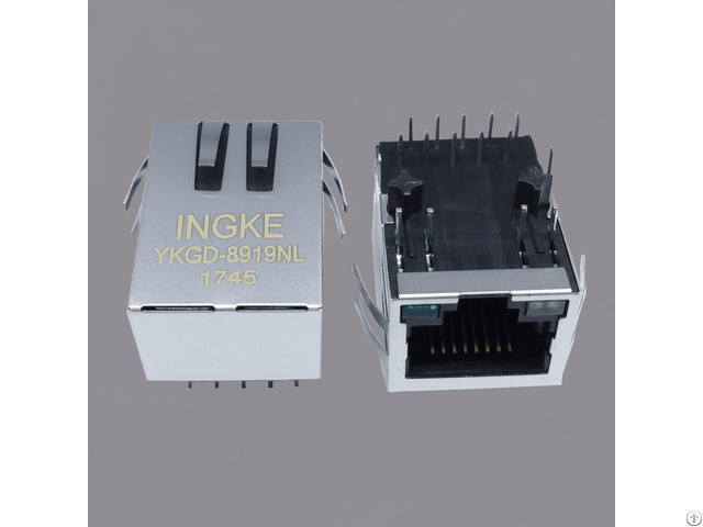 Ingke Ykgd 8919nl 100 Percent Cross Si 61031 F Through Hole Integrated Rj45 Jacks