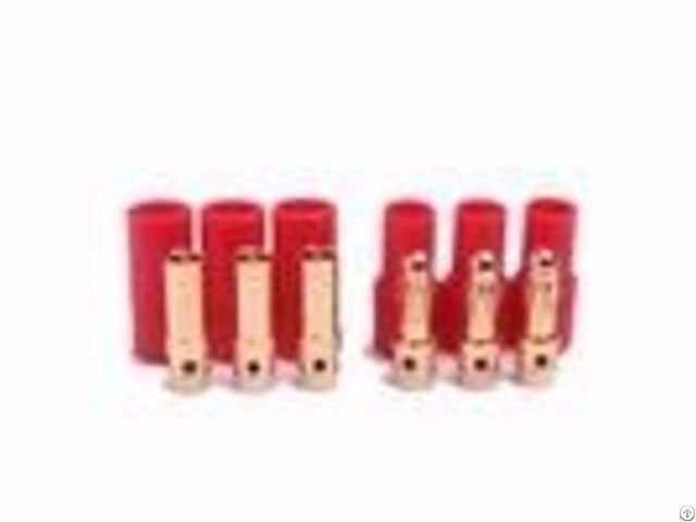 Amass 3pin 3 5mm Three Core 24k Gold Connector Banana Plug For Motor