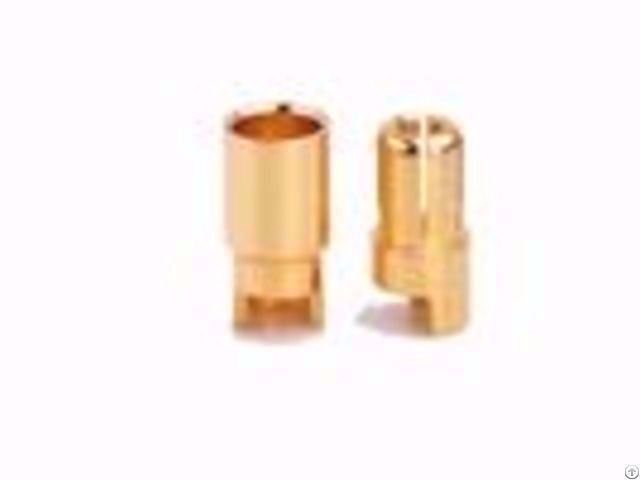 Amass Gold Plated 6 0mm Bullet Connectors Am 1006a For R C Model