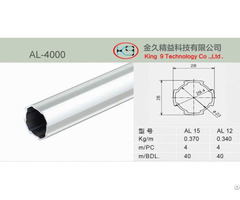 Angular Aluminum Lean Pipe