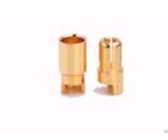 From Amass China Gold Plated 6 0mm Bullet Connectors