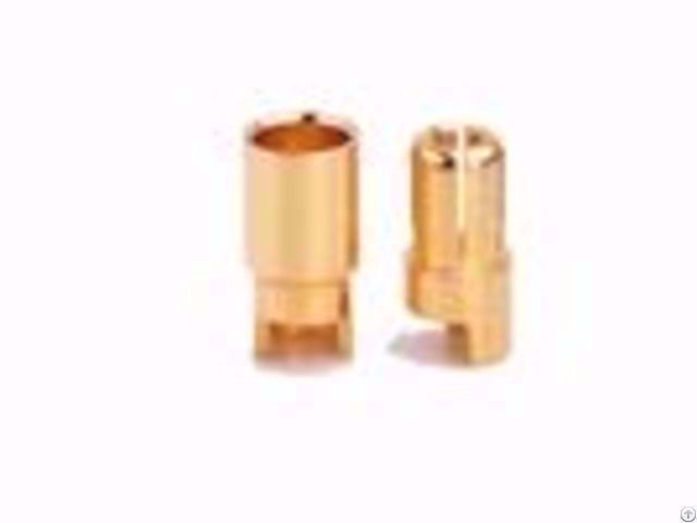 Amass China Gold Plated 6 0mm Bullet Connectors For R C Lithium Battery