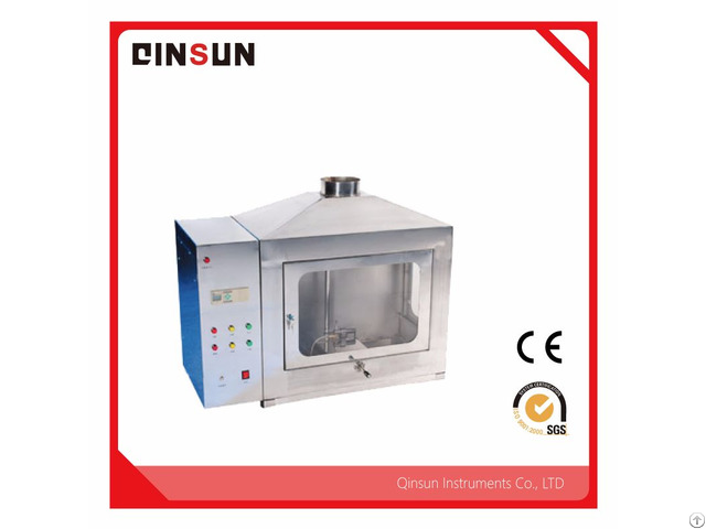 Flammability Tester For Construction Materials