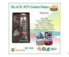 Black Rtv High Temp Gasket Maker Silicone Rubber Sealant For Vehicle Body