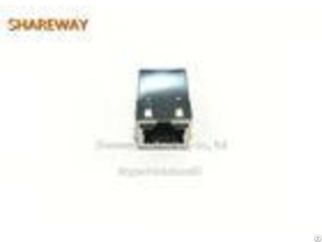 Famale Rj45 Modular Jack J1006f01pnl For Adsl Modems Lan On Motherboard