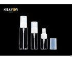 Refillable Perfume Petg Plastic Bottles With Ribbed Cap 50ml Outer Spring
