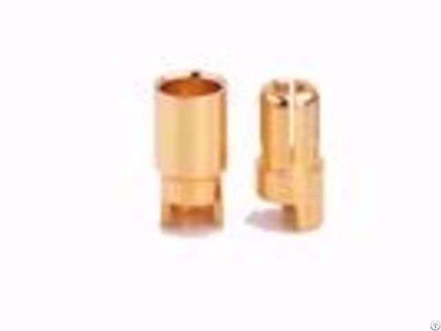 Gold Plated 6 0mm Bullet Connectors From China