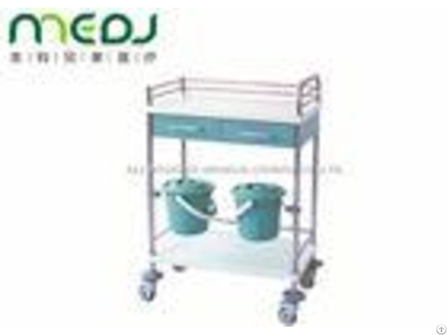 Hospital Medical Supply Cart Mjtc01 01 Cpr Back Board With 2 Dust Baskets