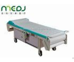 Mjsd03 01 Electric Examination Bed Silent Castors With Wooden Cabinet