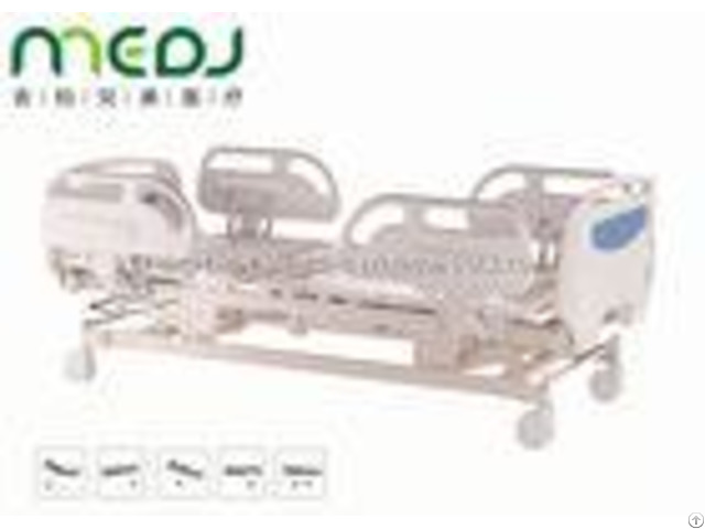 Electric Icu Hospital Bed Healthcare Mjsd04 04 Abs Guardrail With 5 Functions