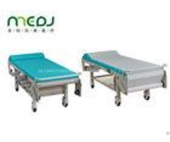 Surgical Ultrasound Medical Treatment Bed White Blue Color Powder Coating Surface