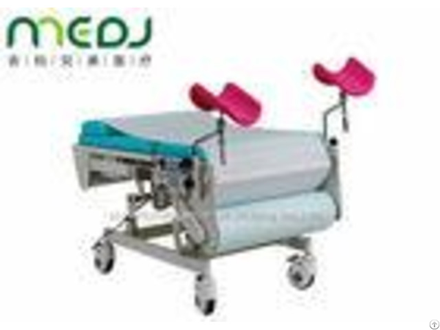 Multiuse Gynecological Examination Table Electric Two Sections With Stirrups