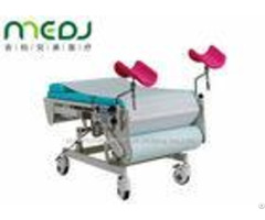 Multiuse Gynecological Examination Table Electric Two Sections With Stirrups